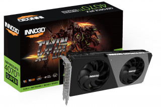 INNO3D GeForce RTX 4070 Ti SUPER Twin X2 OC 16GB GDDR6X (N407TS2-166XX-186156N) PC