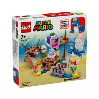 LEGO Super Mario Dorrie elsüllyedt hajóroncs kalandjai kiegészítő szett (71432) Játék