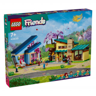 LEGO Friends Olly és Paisley családi házai (42620) Játék