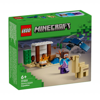 LEGO Minecraft Steve sivatagi expedíciója (21251) 