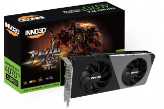INNO3D GeForce RTX 4070 Ti SUPER Twin X2 16GB GDDR6X (N407TS2-166X-186156N) 