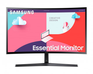 SAMSUNG 27" FHD VA 16:9 4ms ívelt monitor (LS27C366EAUXEN) PC