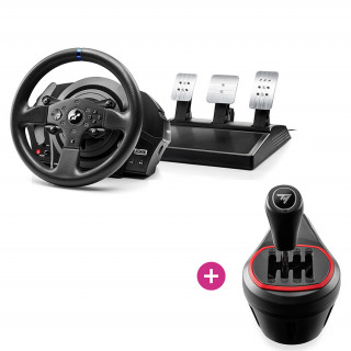 Thrustmaster T300 RS GT Edition PC/PS3/PS4 kormány + Thrustmaster TH8S Shifter Add-On Bundle Több platform