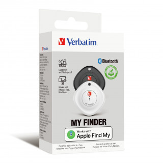 Verbatim My Finder Nyomkövető (2 darab / csomag) - Fekete / Fehér (32131) 