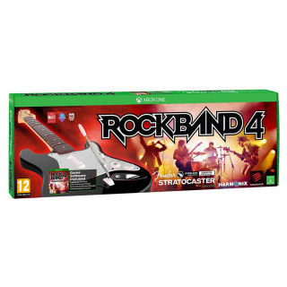 Rock Band 4 Wireless Fender Stratocaster Software Bundle Xbox One