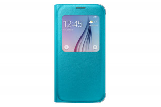 Samsung EF-CG920PLE Kék S View Flip Tok Galaxy S6 