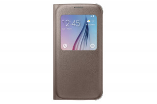 Samsung EF-CG920PFE Gold S View Flip Tok Galaxy S6 