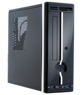 Chieftec FI-02BC-U3 250W fekete-ezüst mini ITX ház PC