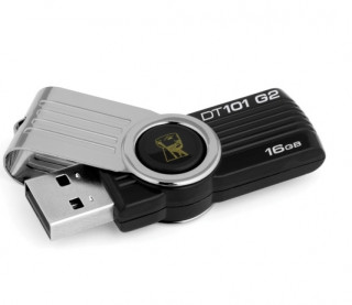 Kingston 16GB USB2.0 Fekete (DT101G2/16GB) Flash Drive PC