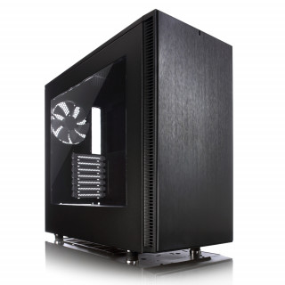 Fractal Design Define S Fekete ablakos (Táp nélküli) ATX ház PC