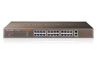TP-Link TL-SL1226 24 LAN 10/100Mbps, 2 1000Mbps rack switch 