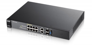 ZyXEL GS2210-8HP 8port GbE LAN L2+ menedzselhető POE switch (180W) PC