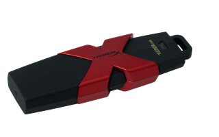 Kingston 128GB USB3.1 HyperX Savage Fekete-Piros (HXS3/128GB) Flash Drive PC