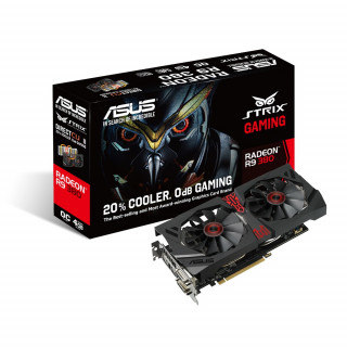 ASUS STRIX-R9380-DC2OC-4GD5-GAMING AMD 4GB GDDR5 256bit PCIe videokártya PC
