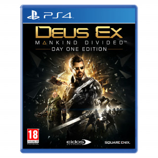 Deus Ex Mankind Divided Day One Edition (használt) PS4