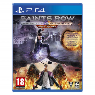 Saints Row IV Re-Elected & Gat Out of Hell (használt) PS4