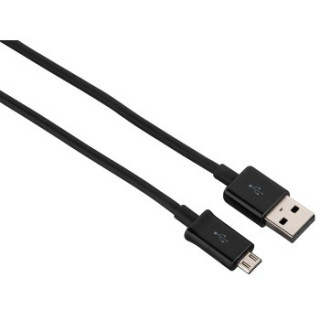 ADATKÁBEL MICRO USB, FEKETE, 0,9M 20175 PC