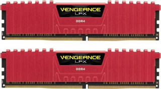 Corsair DDR4 3000 8GB Vengeance LPX CL15 KIT (2x4GB) Piros (CMK8GX4M2B3000C15R) PC