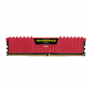 Corsair DDR4 2666 8GB Vengeance LPX CL16 Piros (CMK8GX4M1A2666C16R) 