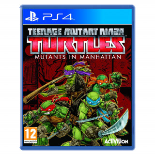 Teenage Mutant Ninja Turtles Mutants in Manhattan (használt) PS4
