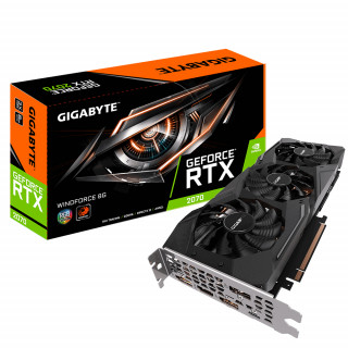 Gigabyte GeForce RTX 2070 Windforce 8GB GDDR6 (GV-N2070WF3-8GC) PC