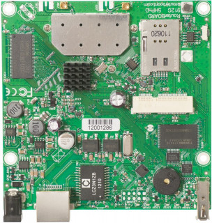 MikroTik RouterBOARD 912UAG-5HPnD 1xGbE LAN, USB, miniPCIe, 5GHz 802.11 a/n beépített rádióval PC