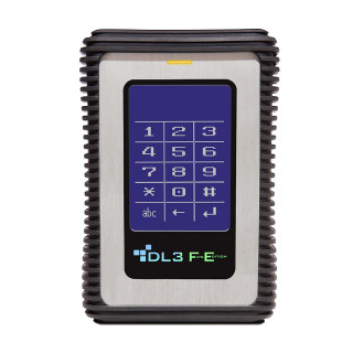 DataLocker DL3 FE 2,5" 1TB USB3.0 FIPS-RFID titkosított külső winchester 