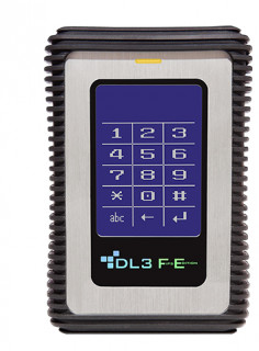 DataLocker DL3 FE 2,5" 2TB USB3.0 FIPS-RFID titkosított külső winchester PC