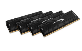 Kingston 16GB/3200MHz DDR-4 HyperX Predator XMP (Kit! 4db 4GB) (HX432C16PB3K4/16) memória PC