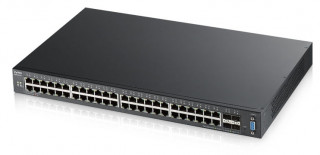 ZyXEL XGS2210-52 48port GbE LAN 4port 10GbE SFP+ L2+ menedzselheto switch PC