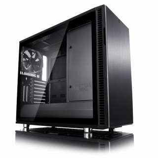 Fractal Design Define R6 Blackout TG Fekete ablakos (Táp nélküli) E-ATX ház PC