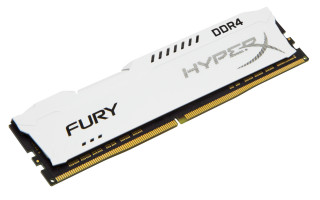 Kingston 8GB/2400MHz DDR-4 1Rx8 HyperX FURY fehér (HX424C15FW2/8) memória PC