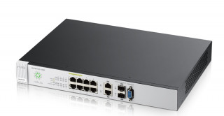 ZyXEL NSW100-10P 8port GbE LAN (180W) PoE 2port GbE SFP L2 cloud menedzselhető switch PC