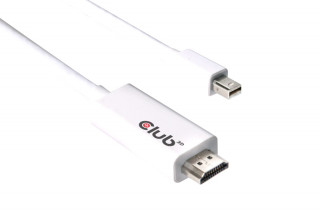 CLUB3D Mini Displayport - HDMI 2.0 3m adapter kábel PC