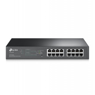 TP-LINK TL-SG1016PE 16-Port Gigabit Easy Smart Switch with 8-Port PoE+ PC