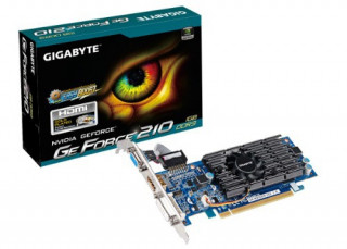 Gigabyte GeForce 210 1GB GDDR3 64-bit grafikus kártya PC