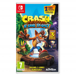 Crash Bandicoot N. Sane Trilogy (használt) Switch