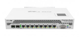 MikroTik CCR1009-7G-1C-1S+PC 7port GbE 1xSFP/RJ45 combo 1xSFP+ 9magos CPU Desktop Cloud Core Router PC
