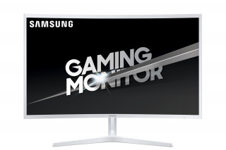 Samsung 31,5" C32JG51FDU LED 2HDMI Display port 144Hz ívelt kijelzős fehér monitor PC