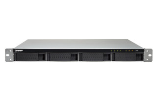 4-Bay quad-core 1.7 GHz rackmount NAS with 250W redundant PSU, 2GB DDR4 UDIMM RA PC