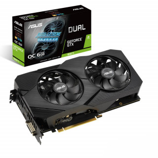 ASUS videokártya nVidia DUAL-GTX1660TI-O6G-EVO GDDR6 6GB videokártya PC