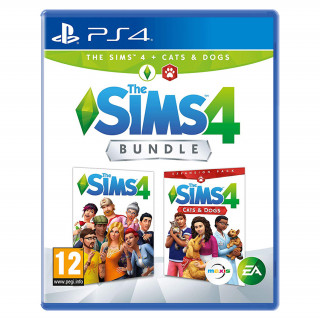 The Sims 4 + Cats & Dogs Bundle (használt) PS4