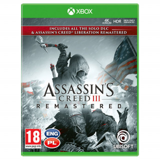 Assassin's Creed III Remastered (használt) XBOX ONE