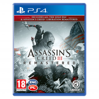 Assassin's Creed III Remastered (használt) PS4