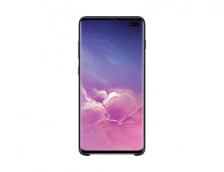 Samsung EF-PG975TBEG Galaxy S10+ fekete szilikon védőtok Mobil