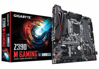 Gigabyte Alaplap - Intel Z390 M GAMING S1151 (Z390, 4xDDR4 4266MHz, 2xPCI-E, 1xGBE LAN, 6xSATA3, M.2, RAID, 7xUSB3.1) PC