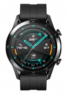 Huawei Watch GT 2 Sportóra ( 46mm ) Fekete szilikon 