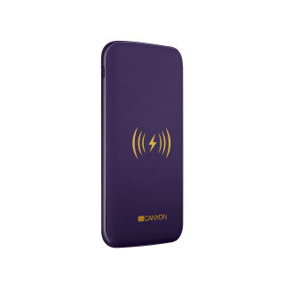 Canyon Power Bank with wireless charger 8000 mAh Purple Mobil