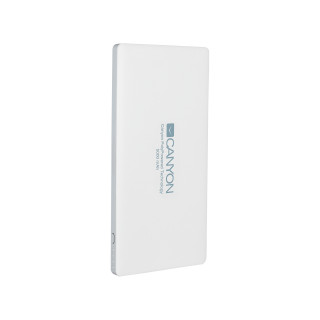 Canyon CNS-TPBP5W Slim LiPo 5000mAh powerbank fehér (2xUSB) (Lightning/USB bemenet) Mobil