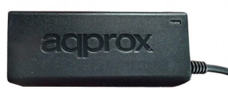APPROX Notebook adapter 45W - Univerzális notebook töltő, 12V to20VDC, 8 féle dugó, Fekete Otthon
